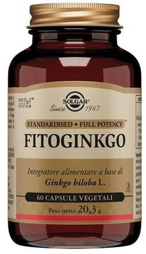 Fitoginkgo Integratore Antiossidante 60 capsule vegetali