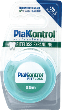 Plakkontrol Fit Floss Filo Interdentale 25 m