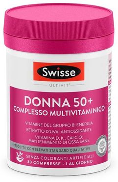 Multivitaminico Donna 50+ Integratore Vitaminico 30 compresse