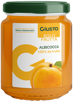 Solo Frutta Composta di Albicocche Senza Glutine 284 g