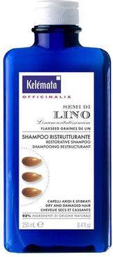 Shampoo Semi Di Lino Ristrutturante Capelli Aridi 250 ml