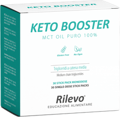 Keto Booster MCT Oil Puro 100% 30 stick daIndicazioni 5 ml