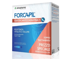 Forcapil Fortificante Cheratina Capelli e Unghie Promo Pack 60 capsule