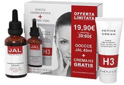 JAL Gocce Dermoattive 45 ml + Crema Viso H3 40 ml omaggio