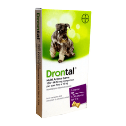 Drontal Multi Aroma Carne Antiparassitario per Cani 2 compresse