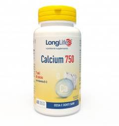 Calcium 750 mg Integratore di Calcio 60 Tavolette