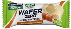 Wafer Zero Caramello e Cioccolato Bianco Biscotto Proteico 30 g