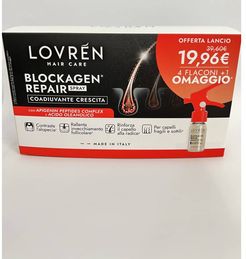 Lovren Hair Blockagen Repair Spray Energizzante e Revitalizzante 5 fiale 10 ml
