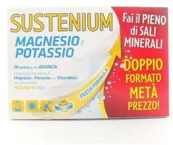 Magnesio e Potassio Integratore di Sali Minerali 28 bustine Promo