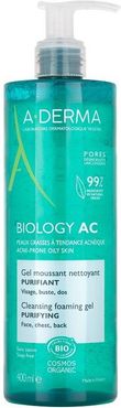 Biology AC Gel Detergente Schiumogeno Purificante Viso per Pelle Grassa 400 ml