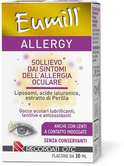 Eumill Allergy Gocce Oculari Lubrificanti e Lenitive 10 ml