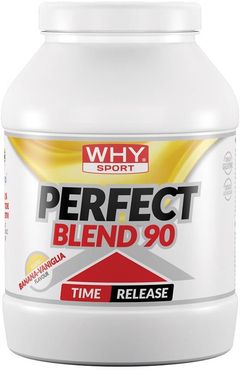 Whysport Perfect Blend Integratore di Proteine Gusto Banana e Vaniglia 750 g