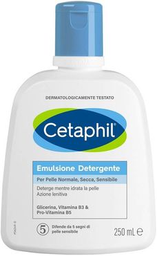 Emulsione Detergente per Pelle Normale Secca e Sensibile 250 ml