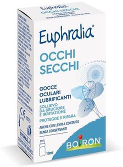 Euphralia Collirio Occhi Secchi Gocce Oculari Lubrificanti 10 ml