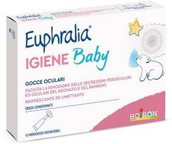 Euphralia Igiene Baby Gocce Oculari Rinfrescanti e Umettanti 10 flaconcini monodose