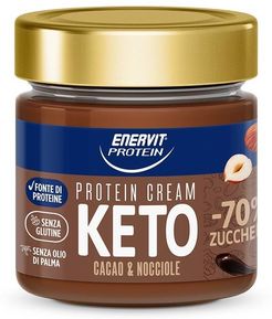 Protein Keto Cacao e Nocciole Crema Proteica al Cioccolato 180 g