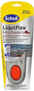 Liquiflex Extra Support Solette per il Comfort del Piede Taglia Small