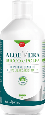 Aloe Vera Succo e Polpa Depurativo 1000 ml