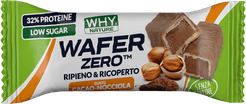 Wafer Zero Cacao e Nocciola Biscotto Proteico 35 g