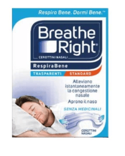 Breath Right Cerotti Nasali Trasparenti 10 pezzi