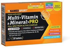 Multi-Vitamin & Mineral Pro Integratore Multivitaminico e Multiminerale 30 compresse