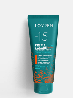 Lovren Crema Solare SPF15 Protezione Media 100 ml