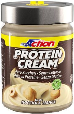 Protein Cream Crema Proteica Spalmabile Gusto Nocciola Bianca 300 g