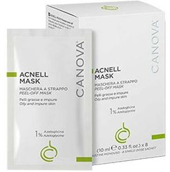 Acnell Mask Maschera per pelli grasse e impure 8 Buste x 10 ml