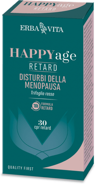Happy Age Retard Integratore per la Menopausa 30 compresse