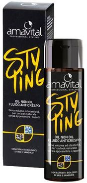 Amavital Styling Oil Non Oil Fluido Anti-Crespo per Capelli 200 ml