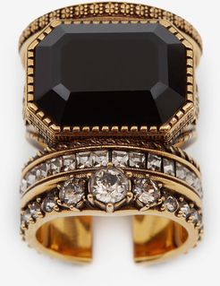Jewelled Stacked Ring - Item 650460J160Z2030
