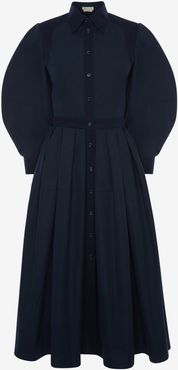 Cotton Poplin Harness Midi Dress - Item 657348QAAAY4100