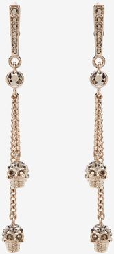 Chain Skull Earrings - Item 550500J160K7285