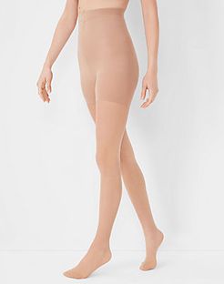 Sheer High Waist Control Top Tights