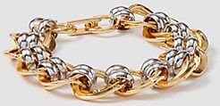 Mixed Metal Chain Link Bracelet