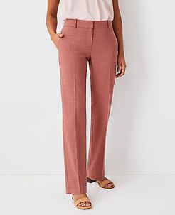 The Straight Pant in Crosshatch