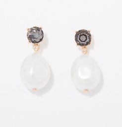 Pearlized Mini Drop Earrings