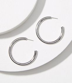 Tubular Hoop Earrings