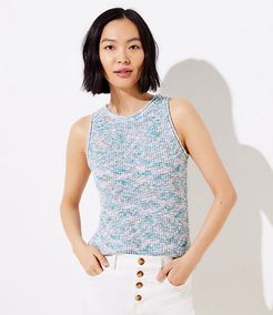 Petite Spacedye Sweater Tank