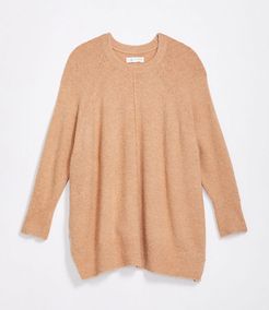 Lou & Grey Seamed Poncho Sweater