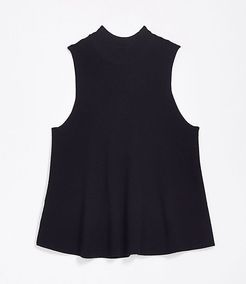 LOFT Plus Mock Neck Swing Sweater Tank