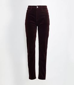 Straight Leg Corduroy Pants