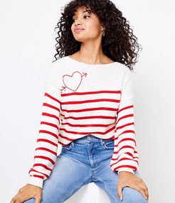 Petite Cupid Boatneck Sweater