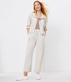 The Pull On Wide Leg Crop Pant