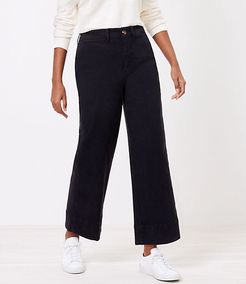 The Curvy Mid-Rise High Waist Wide Leg Jean