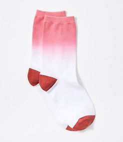 Ombre Crew Socks