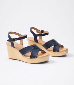 Wooden Wedge Sandals