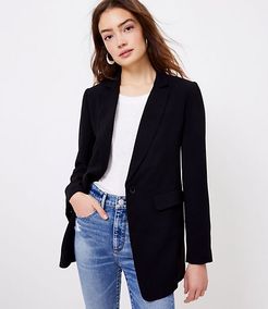 Petite Fluid Modern Blazer