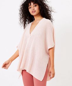 V-Neck Poncho