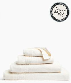 Egyptian Cotton Luxury Towel - Cream - Face Towel